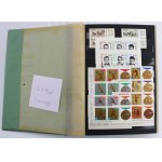 Cluster, stamps Poland 1960s Uncancelled. 269 pieces. (1018)