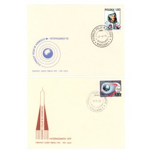 Pierwszy Polak w kosmosie - Interkosmos, 1978, koperty pierwszego dnia obiegu (221)