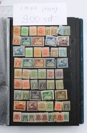 Klaser, stamps Poland. Unchecked. 900 pcs. (1201)