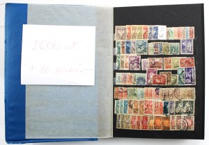 Klaser, stamps Poland. Cashiered. 2600 pieces. (1203)