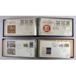 Koperty FDC Holandia, 87 szt. (1351)
