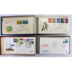 Koperty FDC Holandia, 87 szt. (1351)