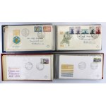 Koperty FDC Holandia, 87 szt. (1351)