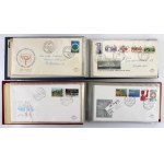 Koperty FDC Holandia, 87 szt. (1351)