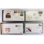 Koperty FDC Holandia, 87 szt. (1351)