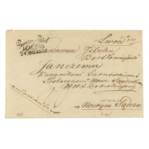 Lettre de Lviv à Novi Sad, 1839 (1361)