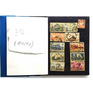 Wolne Miast Gdańsk, GG, Europa, zestaw znaczków 212 szt. w klaserze (1404)