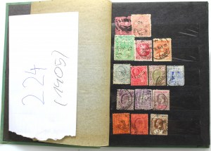 Europe, stamp set of 224 stamps in a clasper (1405)