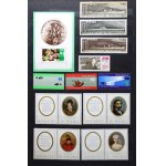 Polska, czyste i kasowane, zestaw znaczków 459 szt. w klaserze (1407)