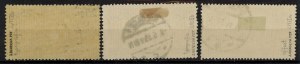 Reprint edition, set of 3 stamps. Warranty (1387)
