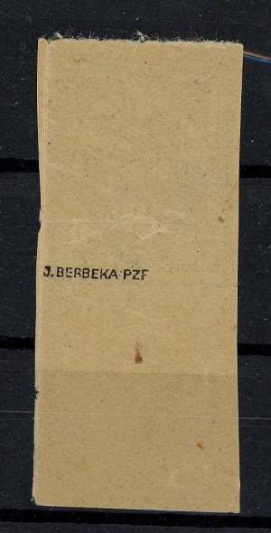 Upper Silesia, Insurgent Post Office, Korfanty issue, cut stamp (1376)
