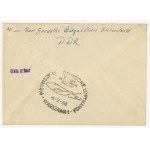 List lotniczy DDR - Węgry via Warszawa, 1955. Stemple (1367)