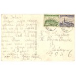 Card sent in a postal ambulance on the route Vorokhta - Stanislaviv No. 387a (1421)