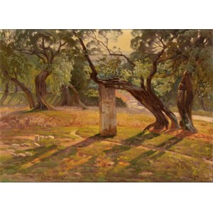 EDOARDO TANI (Tivoli 1880 - Roma 1948), Olive trees