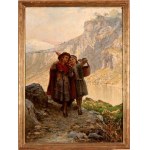 RAFFAELE ARMENISE (Bari 1852 - Malgrate 1925), Shepherdess