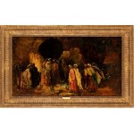 ADOLPHE-JOSEPH-THOMAS MONTICELLI (Marsiglia 1824 - 1886), Orientalist scene