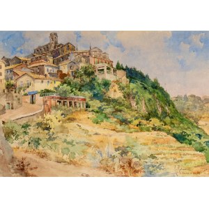ROBERTO RAIMONDI (Roma 1877 - 1961), Genzano landscape