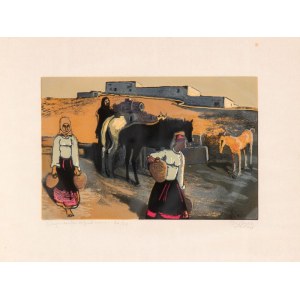 GIUSEPPE BIASI DA TEULADA (Sassari 1885 - Andorno Micca 1945), Water carriers