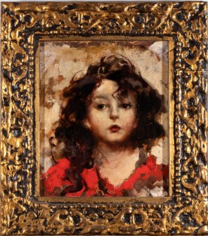 VINCENZO IROLLI (Napoli 1860 - 1949), Portrait of child
