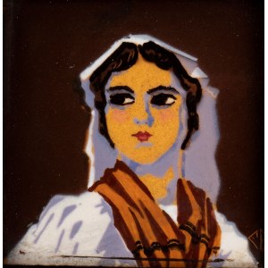 ENEA ANTONELLI (Cervia 1887 - Marino Laziale 1951), Female peasant