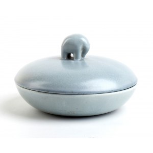ANGELO BIANCINI (Castel Bolognese 1911 - 1988), Box with elephant handle lid