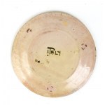 ANONIMO, Plate from Tripoli fair with women and amphoras