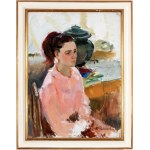 FILIPPO YURI IVANOVIC (1927), Young lady with samovar