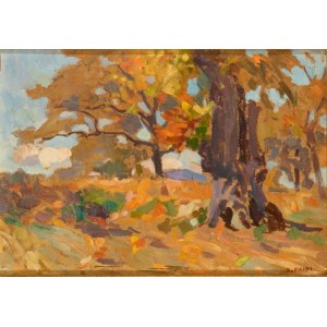 ROMUALDO PRATI (Salisburgo 1874 - Roma 1930), Herbstlandschaft