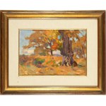 ROMUALDO PRATI (Salisburgo 1874 - Řím 1930), Podzimní krajina