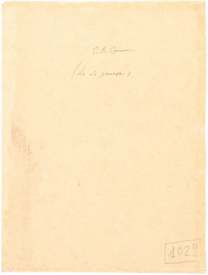 GIOVANNI BATTISTA CREMA (Ferrara 1883 - Roma 1964), La via penosa