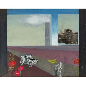 VINICIO PALADINI (Mosca 1902 - Roma 1971), Urban landscape