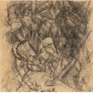 CARLO CARRÀ (Quargnento 1881 - Milano 1966), Contrasti