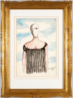 GIORGIO DE CHIRICO (Volo 1888 - Roma 1978), Ritratto della madre