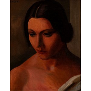 MARIO TOZZI (Fossombrone 1895 - Saint-Jean-di-Gard 1979), Portrait of his sister Yole