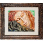 CARLO LEVI (Torino 1902 - Roma 1975), Female portrait
