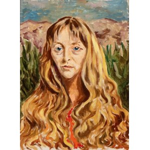 CARLO LEVI (Torino 1902 - Roma 1975), Iolma Baldini portrait called Berenice