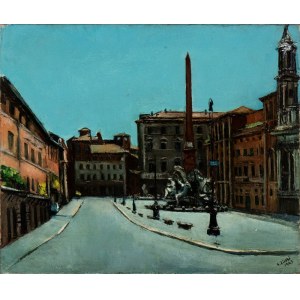 ALBERTO ZIVERI (Roma 1908 - 1990), Piazza Navona