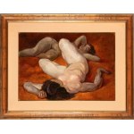 NINO BERTOLETTI (Roma 1889 - 1961), Nudes lying down