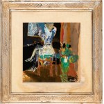 MARCELLO AVENALI (Roma 1912 - 1981), Lady in front of the mirror