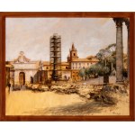 CARL TIMNER (Berlino 1933 - 2014), Piazzale Flaminio w Rzymie