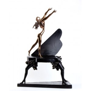 SALVADOR DALI' (Figueres 1904 - 1989), Surrealist piano