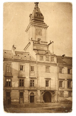 Warsaw - Kr. Castle. Sigismund Tower. View from the main courtyard (154)