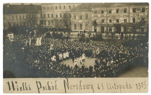 Warsaw - Grand National March on November 15, 1905 (306)