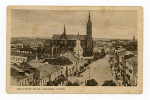Bialystok - market square, church (391)