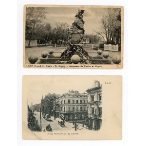 Łódź - zestaw 2 pocztówek (408)
