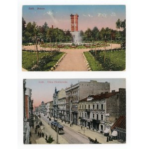 Łódź - zestaw 2 pocztówek (409)