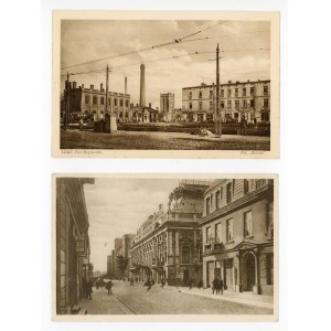 Łódź - zestaw 2 pocztówek (415)