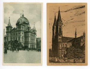 Lodz - set of 2 postcards (421)