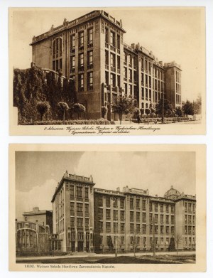 Lodz - set of 2 postcards (423)