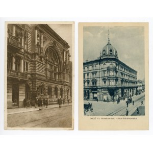 Łódź - zestaw 2 pocztówek